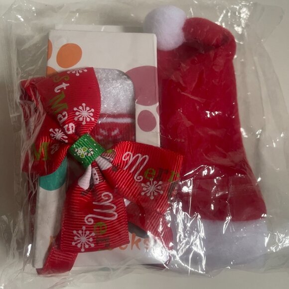3-Piece Dog Christmas Accessory Set - Picture 2 of 7